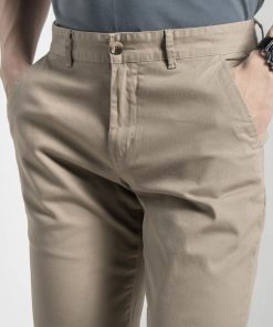 Quần khaki túi chéo Ceffylo - Đen